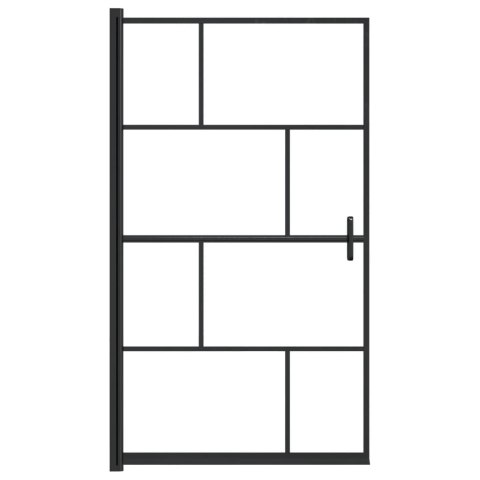 KABINA PRYSZNICOWA ESG 80X140CM CZARNA