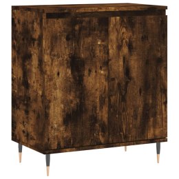 KOMODA PRZYDYMIONY DĄB 60X35X70CM MATERIAŁ DREWNOPOCHODNY