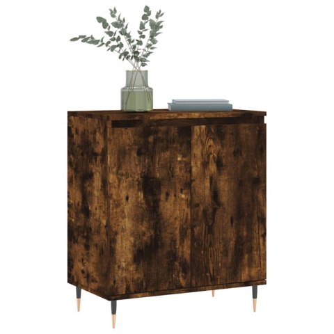 KOMODA PRZYDYMIONY DĄB 60X35X70CM MATERIAŁ DREWNOPOCHODNY