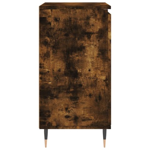 KOMODA PRZYDYMIONY DĄB 60X35X70CM MATERIAŁ DREWNOPOCHODNY