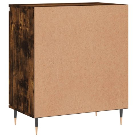 KOMODA PRZYDYMIONY DĄB 60X35X70CM MATERIAŁ DREWNOPOCHODNY