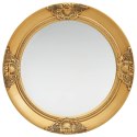 LUSTRO ŚCIENNE W STYLU BAROKOWYM 50CM ZŁOTE