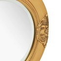LUSTRO ŚCIENNE W STYLU BAROKOWYM 50CM ZŁOTE