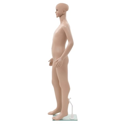 MANEKIN DZIECIĘCY ZE SZKLANĄ PODSTAWĄ BEŻ BŁYSZCZĄCY 140CM
