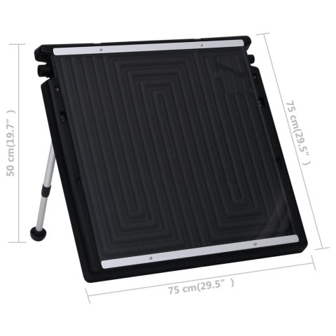 SOLARNY PODGRZEWACZ WODY W BASENIE 75X75CM