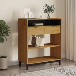 STOLIK BAROWY FLAM 92X45X110CM LITE DREWNO SOSNOWE