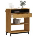 STOLIK BAROWY FLAM 92X45X110CM LITE DREWNO SOSNOWE