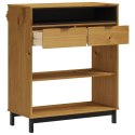 STOLIK BAROWY FLAM 92X45X110CM LITE DREWNO SOSNOWE
