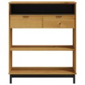 STOLIK BAROWY FLAM 92X45X110CM LITE DREWNO SOSNOWE