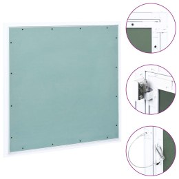 PANEL REWIZYJNY Z ALUMINIOWĄ RAMĄ I PŁYTĄ Z GIPSU 500X500 MM