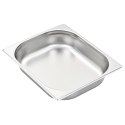 POJEMNIKI GASTRONOMICZNE 4 SZT. GN 1/2 65 MM STAL NIERDZEWNA