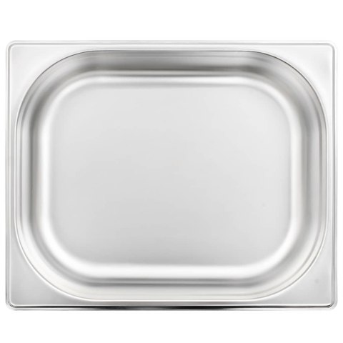POJEMNIKI GASTRONOMICZNE 4 SZT. GN 1/2 65 MM STAL NIERDZEWNA