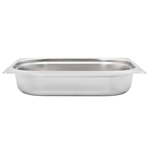 POJEMNIKI GASTRONOMICZNE 4 SZT. GN 1/2 65 MM STAL NIERDZEWNA