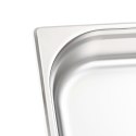 POJEMNIKI GASTRONOMICZNE 4 SZT. GN 1/2 65 MM STAL NIERDZEWNA