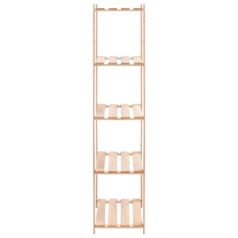 REGAŁ Z 5 PÓŁKAMI 80X38X170CM LITA SOSNA 250 KG