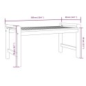 STOLIK KAWOWY 100X50X50CM LITE DREWNO AKACJOWE