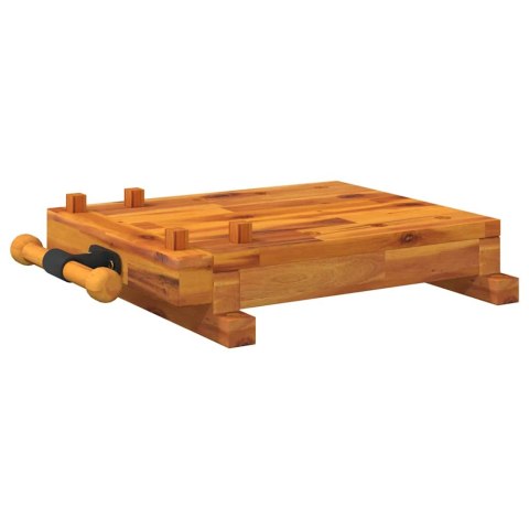 BLAT ROBOCZY Z IMADŁEM 52X44X9,5CM LITE DREWNO AKACJOWE