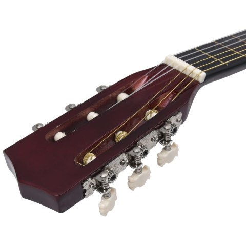 GITARA KLASYCZNA DLA POCZĄTKUJĄCYCH, 4/4, 39", Z POKROWCEM