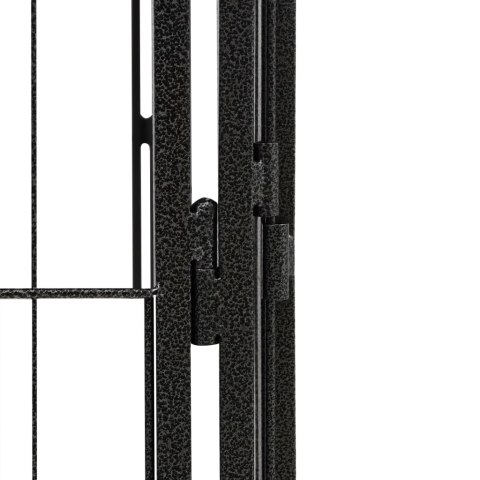 KOJEC DLA PSA 16 PANELE CZARNY 100X50CM STAL