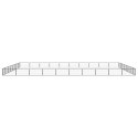 KOJEC DLA PSA 36 PANELE CZARNY 100X50CM STAL
