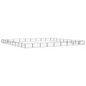 KOJEC DLA PSA 36 PANELE CZARNY 100X50CM STAL