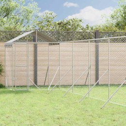 KOJEC DLA PSA Z DACHEM SREBRNY,12X12X2,5M STAL GALWANIZOWANA