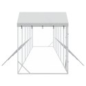 KOJEC DLA PSA Z DACHEM SREBRNY 14X2X2,5M STAL GALWANIZOWANA