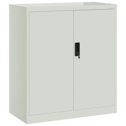 SZAFKA NA DOKUMENTY JASNOSZARA 79X40X90CM STALOWA