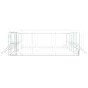 KOJEC ZEWNĘTRZNY DLA PSA 6X14X2 M STAL GALWANIZOWANA