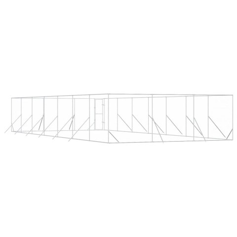KOJEC ZEWNĘTRZNY DLA PSA 6X14X2 M STAL GALWANIZOWANA