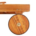LEŻAKI 2 SZT. LITE DREWNO AKACJOWE