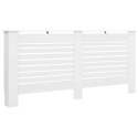 OSŁONY NA KALORYFER GRZEJNIK 2 SZT. BIAŁE 172X19X81,5CM MDF
