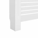 OSŁONY NA KALORYFER GRZEJNIK 2 SZT. BIAŁE 172X19X81,5CM MDF