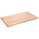 BLAT DO ŁAZIENKI JASNOBRĄZOWY 100X60X(2-4)CM LITE DREWNO