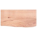 BLAT DO ŁAZIENKI JASNOBRĄZOWY 60X30X(2-4)CM LITE DREWNO