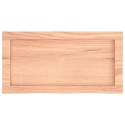 BLAT DO ŁAZIENKI JASNOBRĄZOWY 60X30X(2-4)CM LITE DREWNO