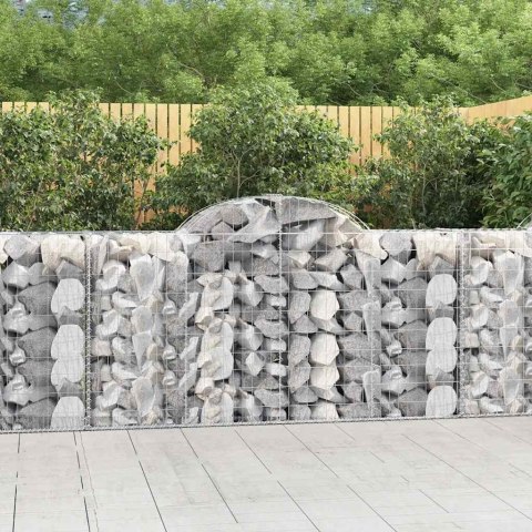 KOSZE GABIONOWE 18 SZT 200X50X100/120CM GALWANIZOWANE ŻELAZO