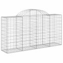 KOSZE GABIONOWE 18 SZT 200X50X100/120CM GALWANIZOWANE ŻELAZO