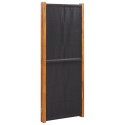 PARAWAN 3-PANELOWY CZARNY 210X180CM
