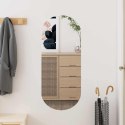 LUSTRO ŚCIENNE 30X70CM SZKLANE OWALNE