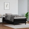 MATERAC KIESZENIOWY ŚREDNIA TWARDOŚĆ CZARNY 120X190X20CM SZTUCZNA SKÓRA