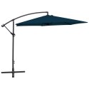PARASOL NA WYSIĘGNIKU 3M NIEBIESKI