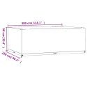 POKROWIEC NA MEBLE OGRODOWE 16 OCZEK 300X250X90CM PROSTOKĄT