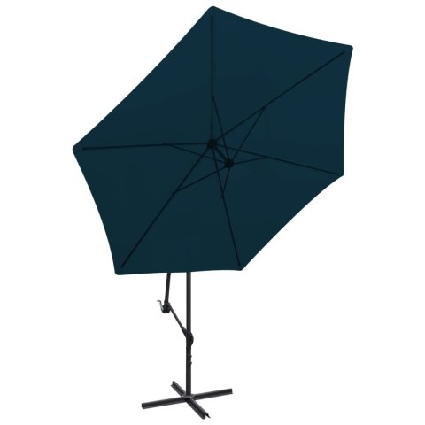 PARASOL NA WYSIĘGNIKU 3M NIEBIESKI