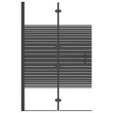 SKŁADANA KABINA PRYSZNICOWA ESG 80X140CM CZARNA