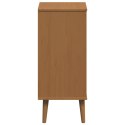 VidaXL Komoda z szufladami MOLDE Karmel 40 x 35 x 82 cm