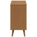 VidaXL Komoda z szufladami MOLDE Karmel 80 x 40 x 80 cm