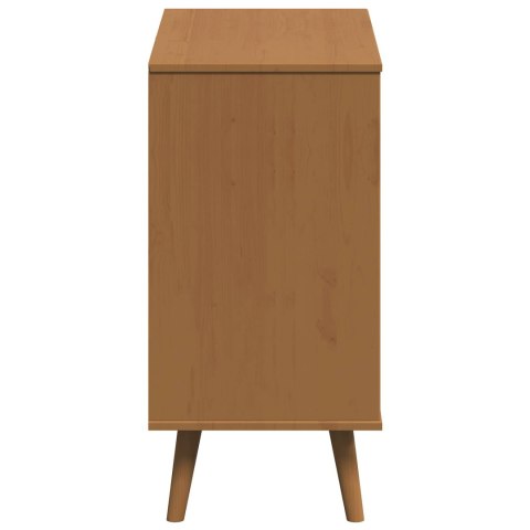 VidaXL Komoda z szufladami MOLDE Karmel 80 x 40 x 80 cm