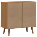 VidaXL Komoda z szufladami MOLDE Karmel 80 x 40 x 80 cm
