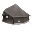 NAMIOT TIPI BRĄZOWY SZARY 300X300X200CM POLIESTER I STAL